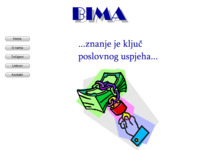 Frontpage screenshot for site: Bima Pula (http://www.inet.hr/~magivanc/)