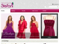 Frontpage screenshot for site: Boutique Stefani (http://www.boutique-stefani.hr)