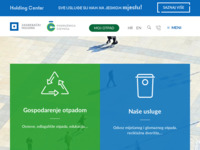Frontpage screenshot for site: Čistoća d.o.o. (http://www.cistoca.hr/)