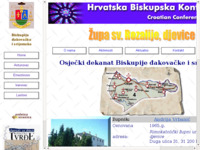 Frontpage screenshot for site: Župa sv.Rozalije, djevice (http://free-os.htnet.hr/zupaivanovac/)