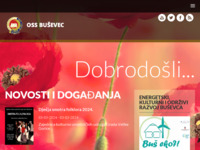 Frontpage screenshot for site: Ogranak Seljačke sloge - Buševec (http://www.oss-busevec.hr/)