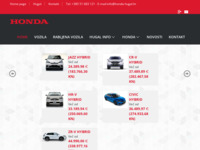 Frontpage screenshot for site: Honda Hugal (http://www.honda-hugal.com/)