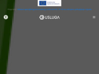 Frontpage screenshot for site: Usluga Pazin (http://www.usluga-pazin.hr)