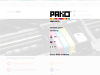 Frontpage screenshot for site: Pako (http://www.pako.hr)