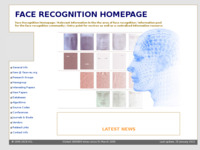 Frontpage screenshot for site: Face Recognition Homepage (http://www.face-rec.org/)