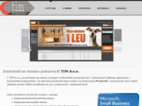 Frontpage screenshot for site: C Tim d.o.o. (http://www.ctim.hr/)