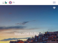 Frontpage screenshot for site: Rovinj (http://www.istra.com/rovinj)