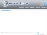 Frontpage screenshot for site: (http://www.melcir-zidov.hr/)