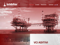 Frontpage screenshot for site: (http://www.inhibitor.hr)