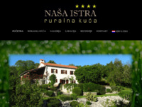 Frontpage screenshot for site: Ruralna kuća Naša Istra (http://www.nasa-istra.com)