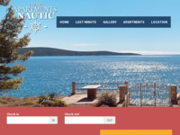 Frontpage screenshot for site: (http://www.apartments-hvar.com)