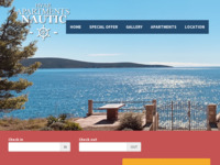 Frontpage screenshot for site: Apartmani Nautic - Hvar (http://www.apartments-hvar.com)