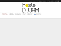 Frontpage screenshot for site: (http://www.hoteldujam.com/)