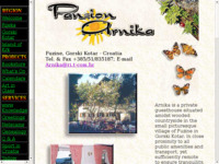 Frontpage screenshot for site: Fužine, Gorski kotar - Pansion Arnika (http://www.appleby.net/pansion-arnika.html)