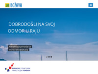 Frontpage screenshot for site: Hotel Božava - Dugi otok (http://www.hoteli-bozava.hr/)