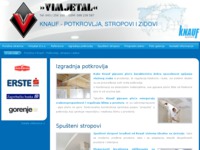 Frontpage screenshot for site: (http://vimjetal.hr/)