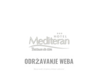 Frontpage screenshot for site: Hotel Mediteran (http://www.hotelmediteran-zd.hr)