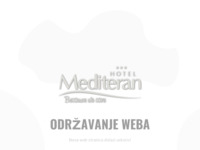 Frontpage screenshot for site: Hotel Mediteran (http://www.hotelmediteran-zd.hr)