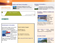 Frontpage screenshot for site: Yachtcharter (http://www.kroatien-links.de/segeln-yachtcharter-kroatien01.htm)
