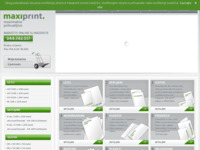 Frontpage screenshot for site: Maximativa, oblikovanje i tisak (http://www.maximativa.hr)
