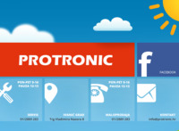 Frontpage screenshot for site: (http://www.protronic.hr)