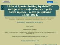 Slika naslovnice sjedišta: drROY 1X2 (http://www.drroy1x2.freewebspace.com/)