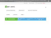 Frontpage screenshot for site: (http://www.mip-ivetic.hr)