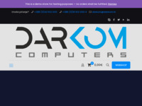 Frontpage screenshot for site: (http://www.darkom.hr/)