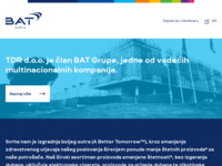 Frontpage screenshot for site: Tvornica duhana Rovinj (http://www.tdr.hr/)