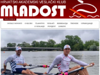 Frontpage screenshot for site: (http://www.mladost.hr/)