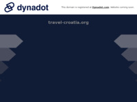 Frontpage screenshot for site: Travel-Croatia (http://www.travel-croatia.org)