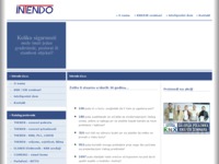 Frontpage screenshot for site: (http://www.intendo-doo.hr)