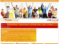 Frontpage screenshot for site: Presto (http://www.presto.hr/)
