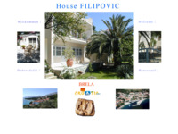 Frontpage screenshot for site: Aapartments Filipović (http://www.dalmatia-channel-of-brac.com/filipovic_index.htm)