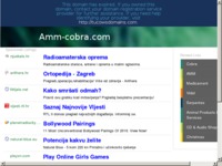Frontpage screenshot for site: (http://www.amm-cobra.com/)