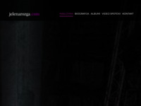 Frontpage screenshot for site: Jelena Rozga (http://www.jelenarozga.com/)