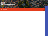 Frontpage screenshot for site: Grad Bjelovar - sluzbene WEB stranice (http://www.bjelovar.hr)