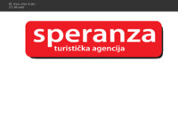 Frontpage screenshot for site: Speranza d.o.o. - turistička agencija (http://www.speranza.hr/)