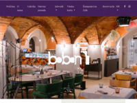 Frontpage screenshot for site: Restaurant-Kavana Boban (http://www.boban.hr)
