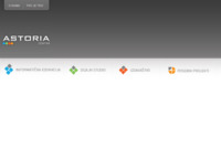 Frontpage screenshot for site: (http://www.astoria.hr/)