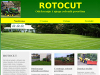 Frontpage screenshot for site: (http://www.rotocut.hr/)