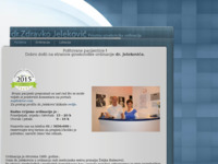 Frontpage screenshot for site: (http://www.ginekologija-jelekovic.hr/)