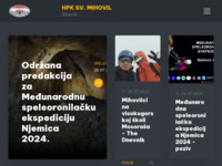 Frontpage screenshot for site: (http://www.sv-mihovil.hr/)