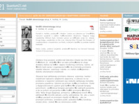 Frontpage screenshot for site: Quantum21.net (http://www.quantum21.net)