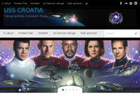 Frontpage screenshot for site: U.S.S. Croatia (http://www.usscroatia.hr)
