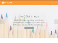 Frontpage screenshot for site: T-mark Vinkovci - dizajn, web dizajn i marketing (http://www.t-mark.hr)