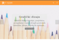Frontpage screenshot for site: T-mark Vinkovci - dizajn, web dizajn i marketing (http://www.t-mark.hr)