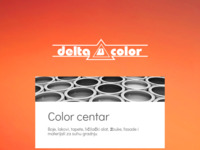 Frontpage screenshot for site: Delta Color (http://www.deltacolor.hr)