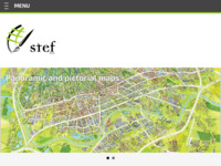 Frontpage screenshot for site: Stef d.o.o. turističke karte, Zagreb (http://www.stef.hr)