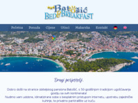 Frontpage screenshot for site: Pansion Batošić (http://www.batosic.com/)